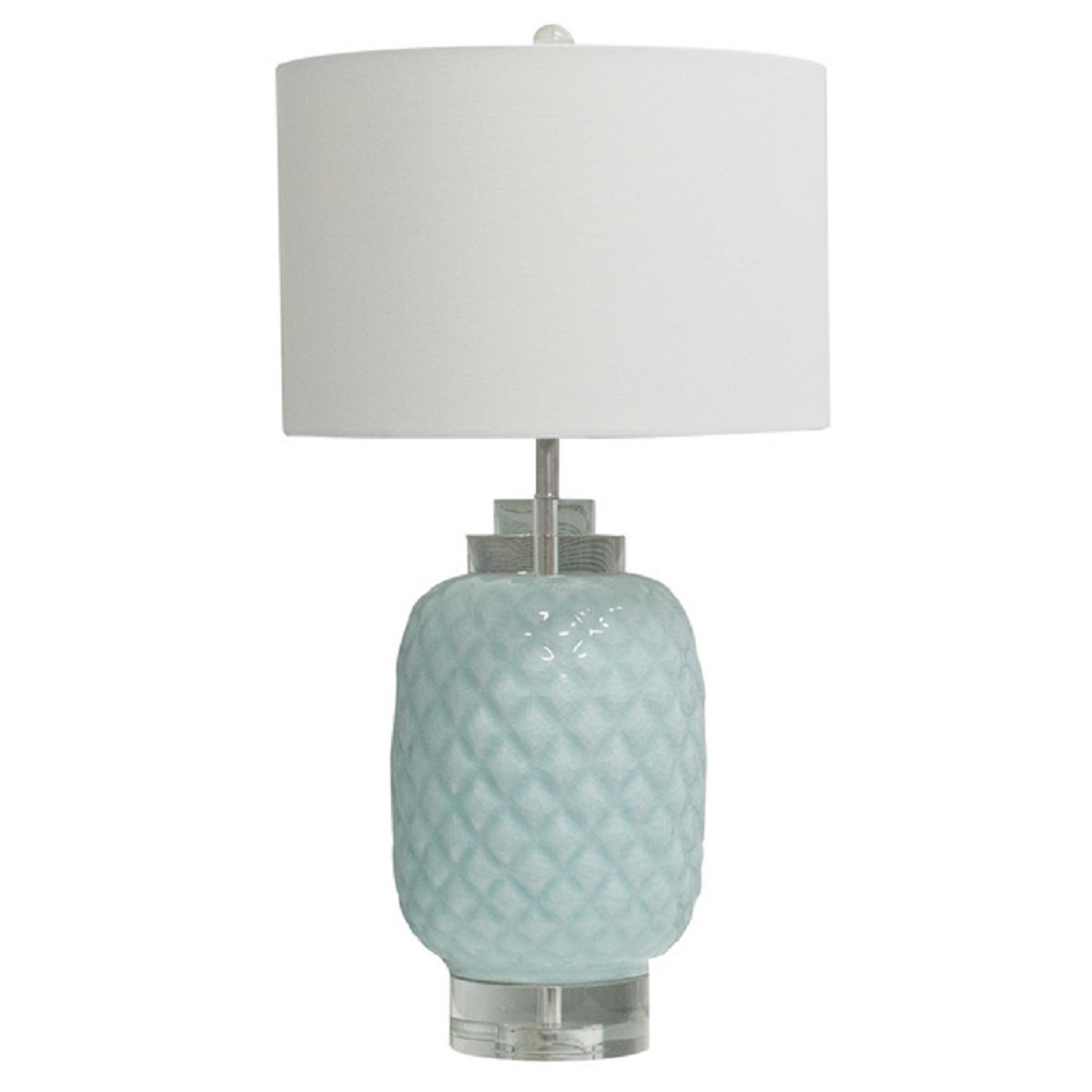 V637-29058-202508251310-00 Island Ceramic Table Lamp Turquoise 71cm - Image 1