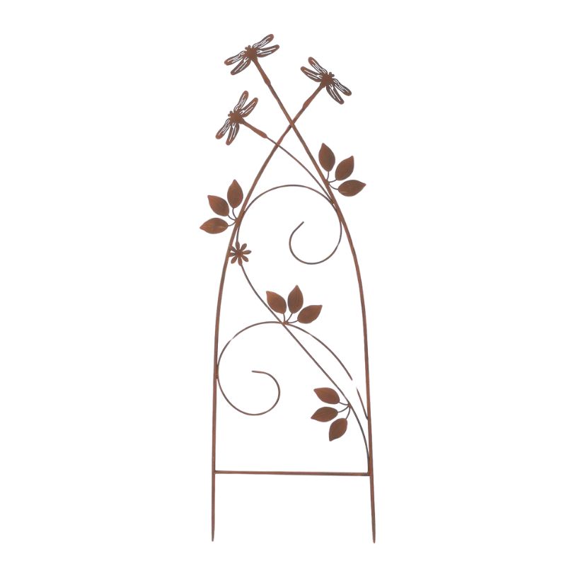 V637-30414DRG-202508251355-00 Dragonfly Garden Stake / Plant Climber 46cm - Image 1