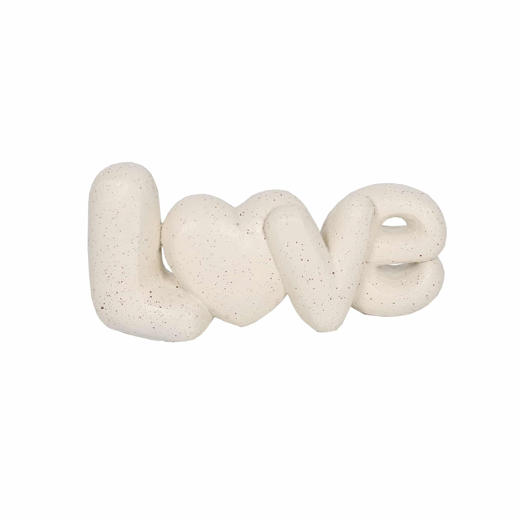 V637-91231LOV-202508251730-00 Love w Heart Decorative Ornament 21cm - Image 1