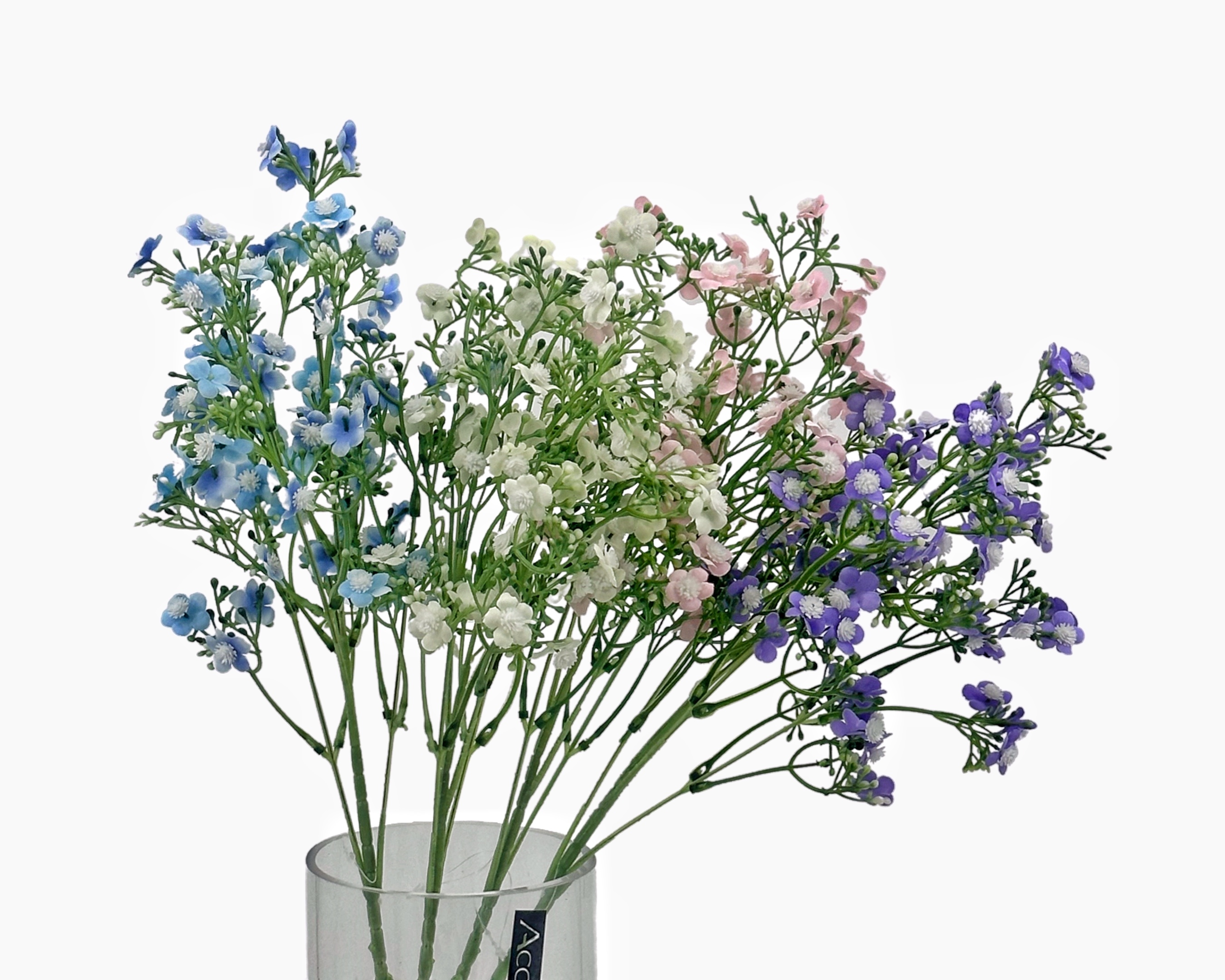 V637-AFL35153-202508251653-00 bulk 24 Artificail Babysbreath Spray 4 Assorted 15x68cm - Image 1