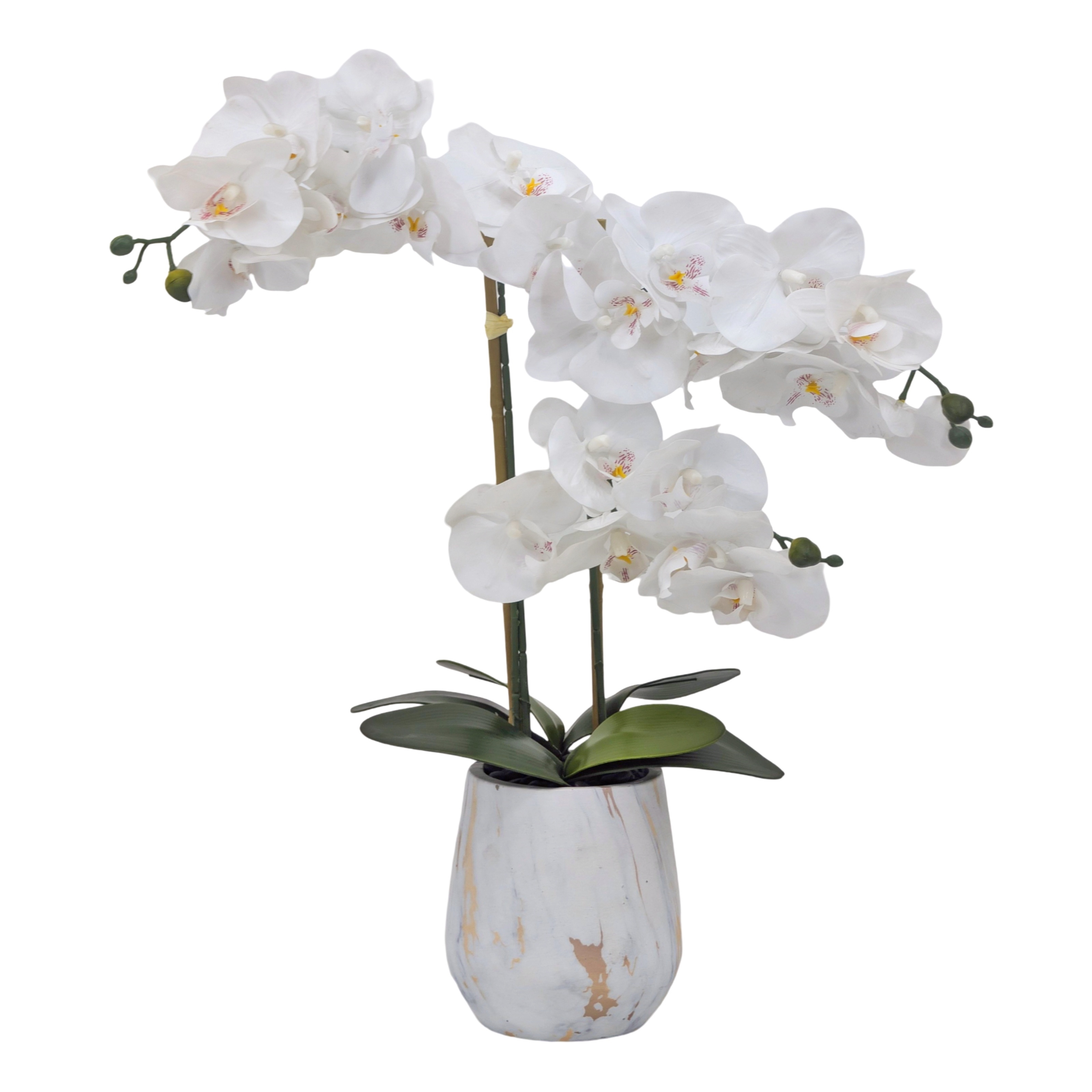 V637-AFL36988-202508251725-00 Real Touch Artificial Orchid Pot 55cm - Image 1