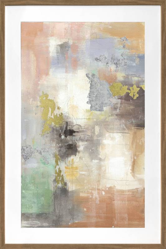 V637-E646065-202508252330-00 Hudson Abstract Artwork Framed W Glass Front 80x120cm - Image 1