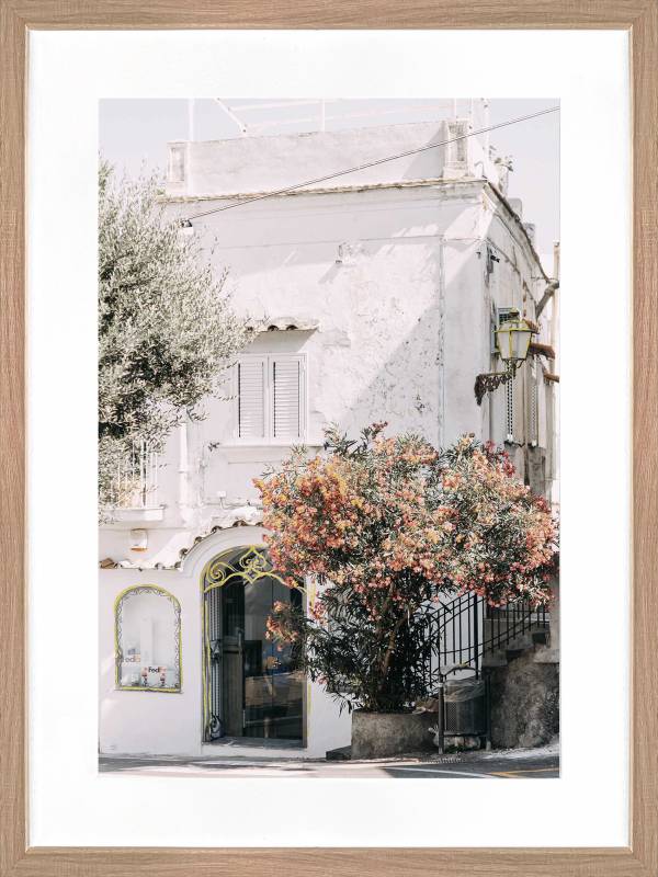 V637-E646069-202508252335-00 Italian Dreams Artwork Framed W Glass Front 60x80cm - Image 1