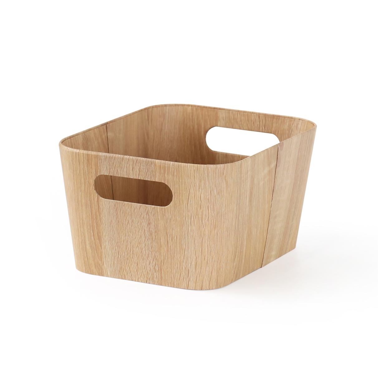 V637-PLA37355-202508260540-00 bulk 6 Woodgrain Look Storage Rectangle 23cm - Image 1