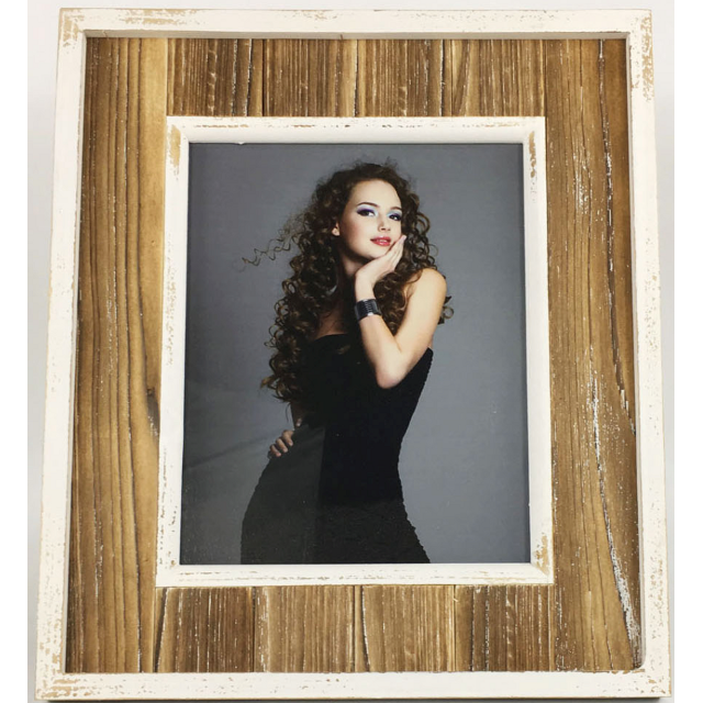 V637-WF-AHF172247-202508260415-00 Rustic Single Photo Frame 38cm - Image 1