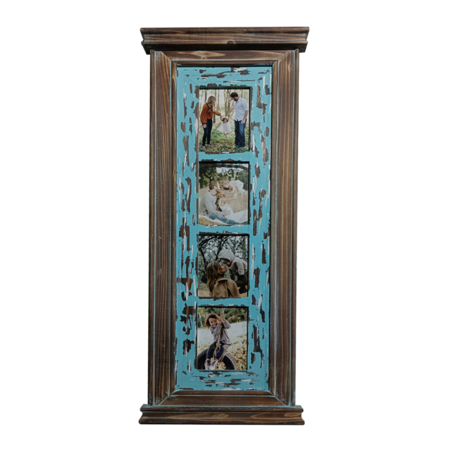 V637-WF-AHF200500-202508260430-00 Rustic 4 Collage Photo Frame 101cm - Image 1