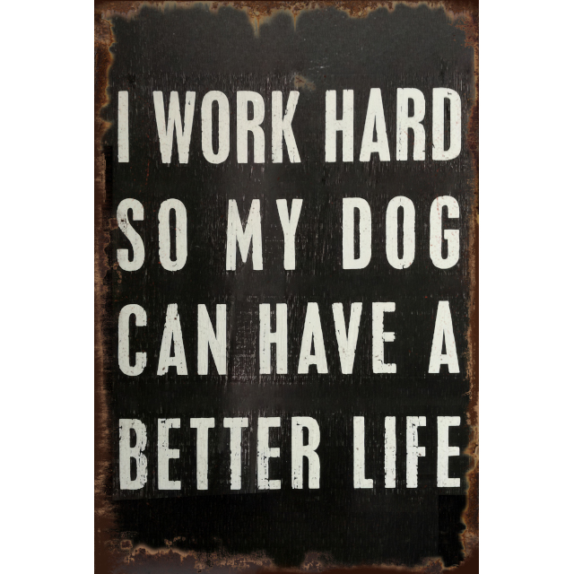 V637-WF-DOG-202508260530-00 Dog Wall Art 20x30cm - Image 1