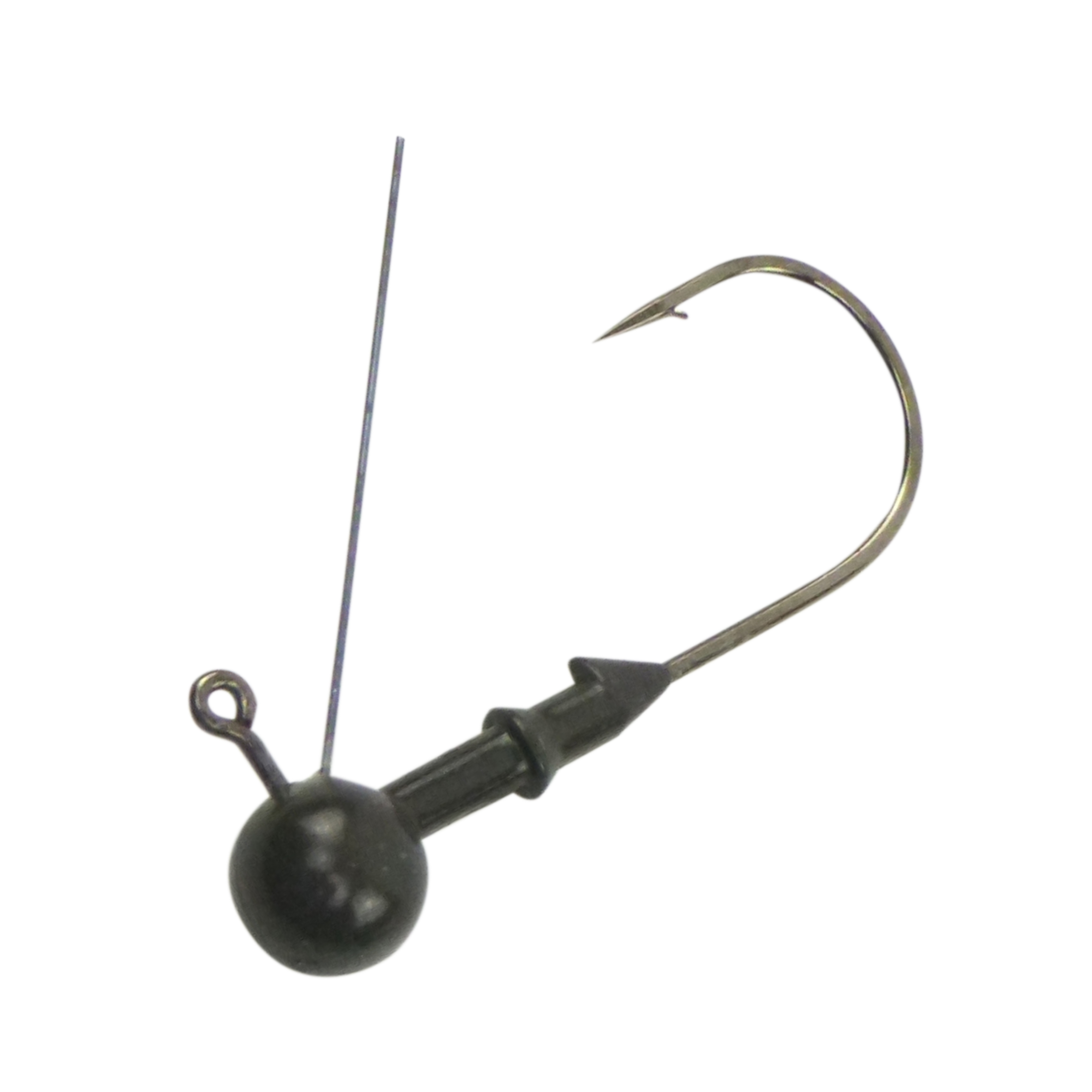 V658-93MC000020150-202507311430-00 Vike 1/8 oz Weedless Round Jig Head with a Size 1/0 Hook Tungsten, 3 pack - Image 1