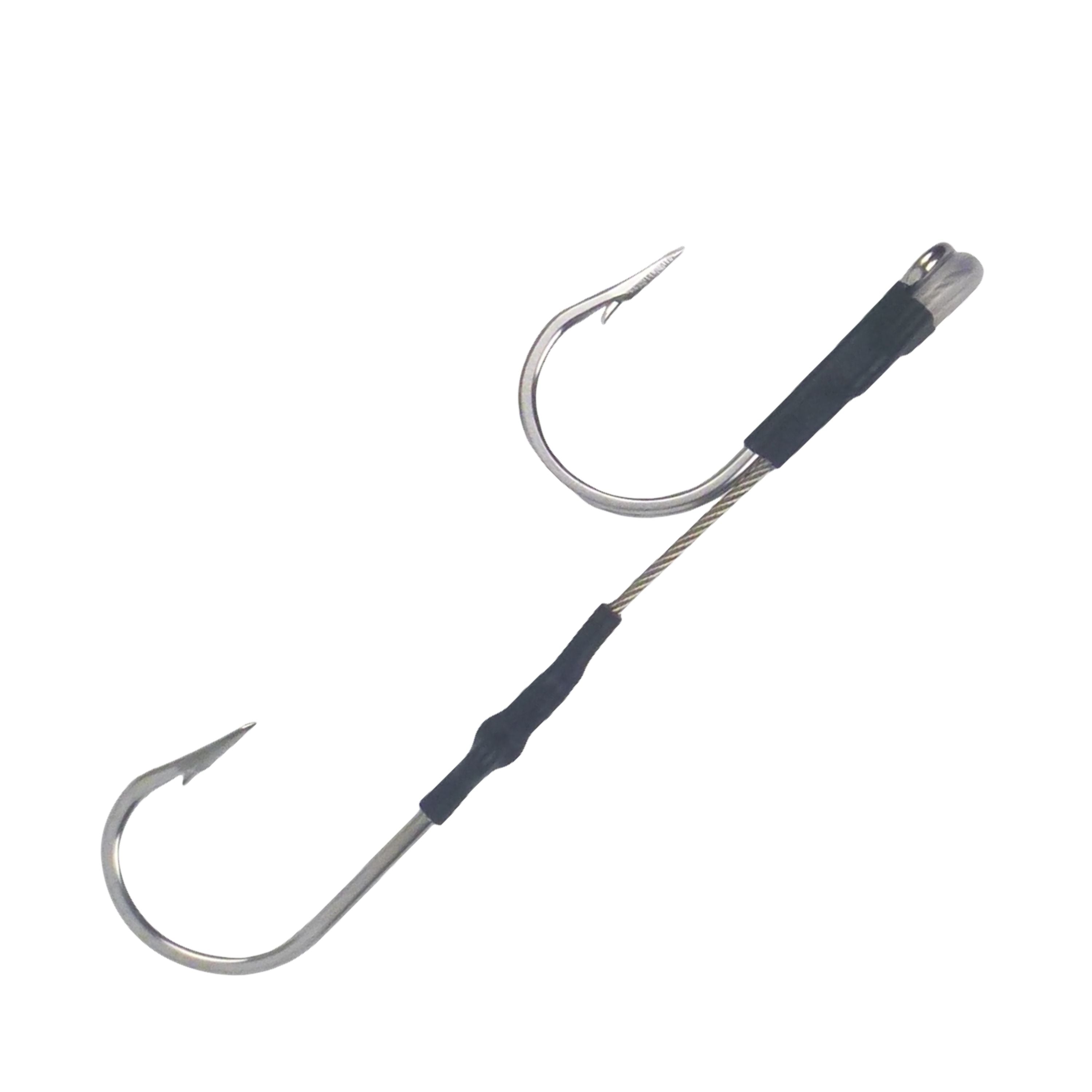 V658-93MC000022203-202507311245-00 Swimerz Jigging & Trolling Hooks, Inline Double, 10/0, Qty 3 - Image 1