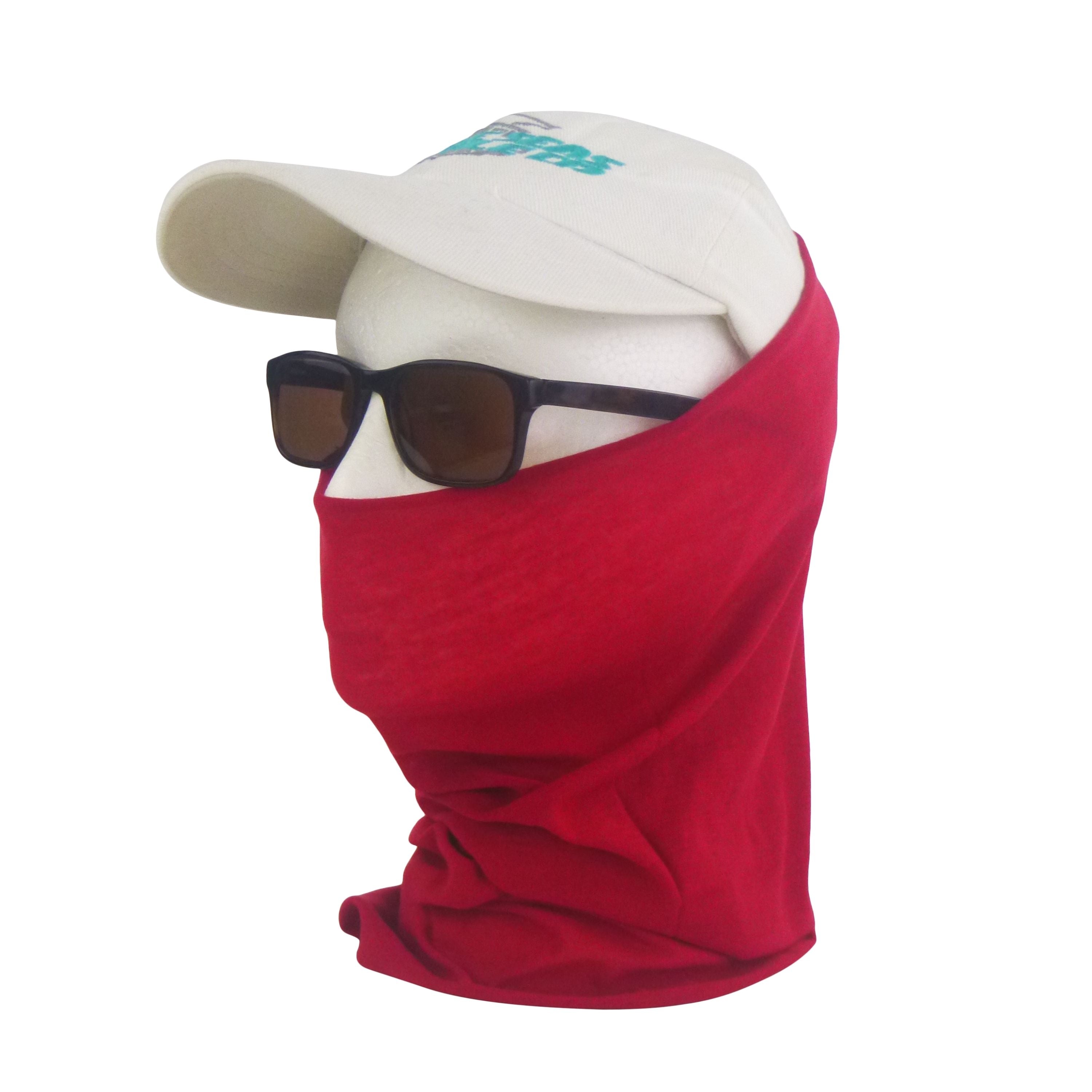 V658-93MC000130815-202507311206-00 BSTC Head Socks, Deep Red - Image 1