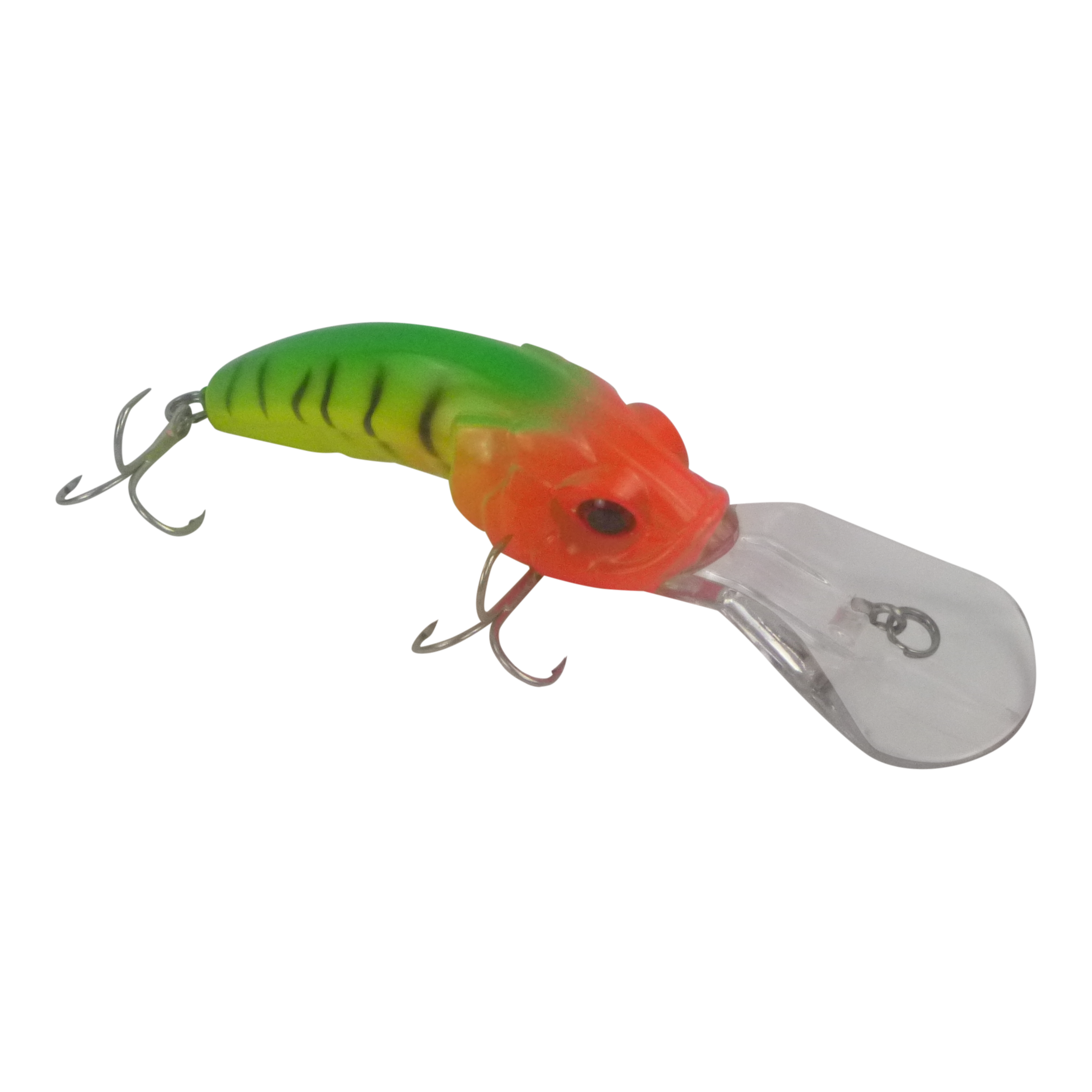 V658-93MC000310554-202507311105-00 Finesse Leapfrog Deep Diver, 100mm, Hi Vis - Image 1