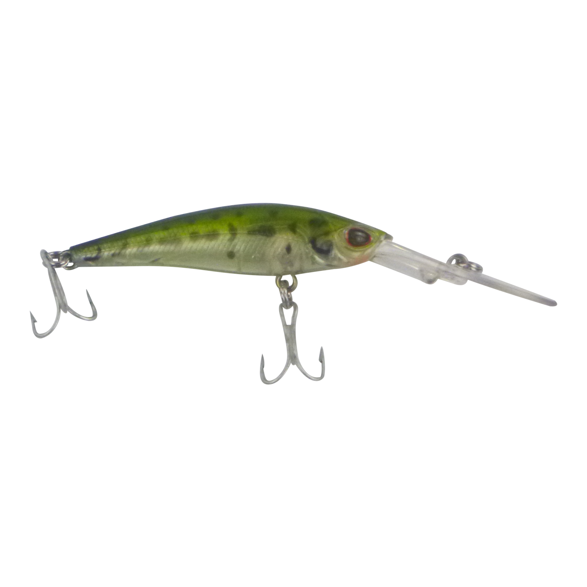V658-93MC000432304-202507311441-00 Finesse Wobbler Diving Lure, Olive Camo, 90mm - Image 1