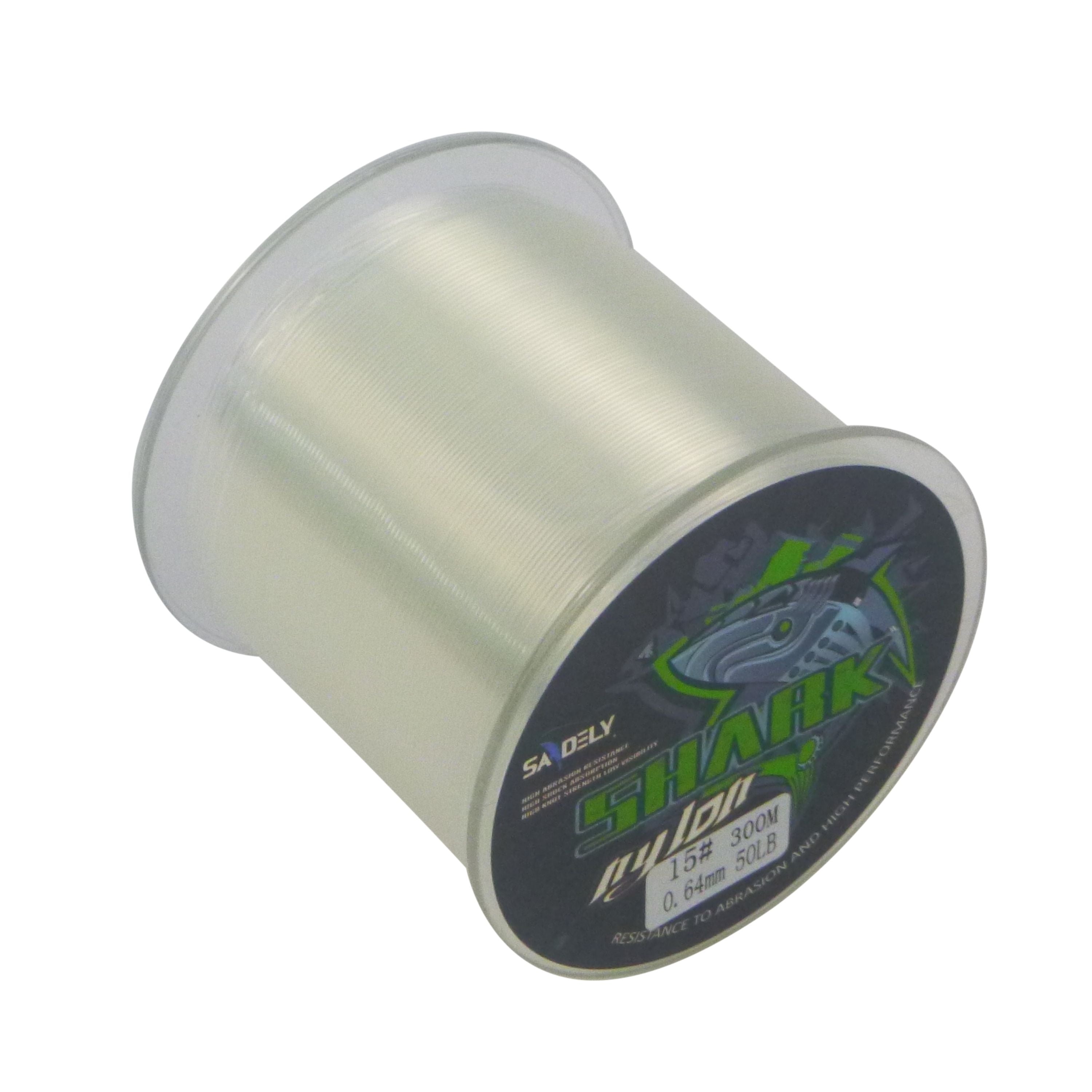 V658-93MC000630703-202507311305-00 Samdely Shark Mono, Clear, #3.0, 12lb, 300Mtr - Image 1