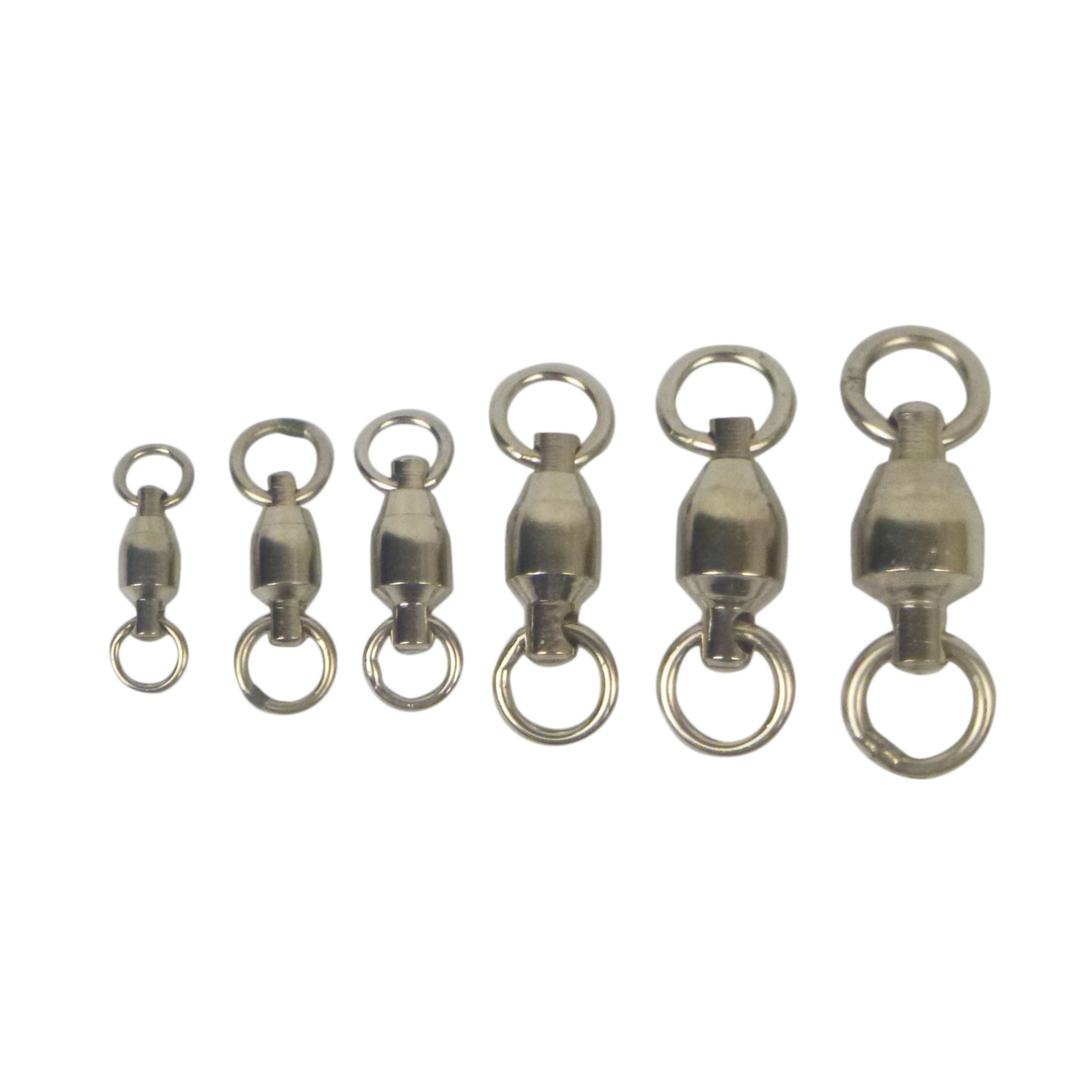 V658-93MC000670615-202507311235-00 Swimerz Heavy Duty Ball Bearing Swivels, Size 8, 8 pack - Image 1