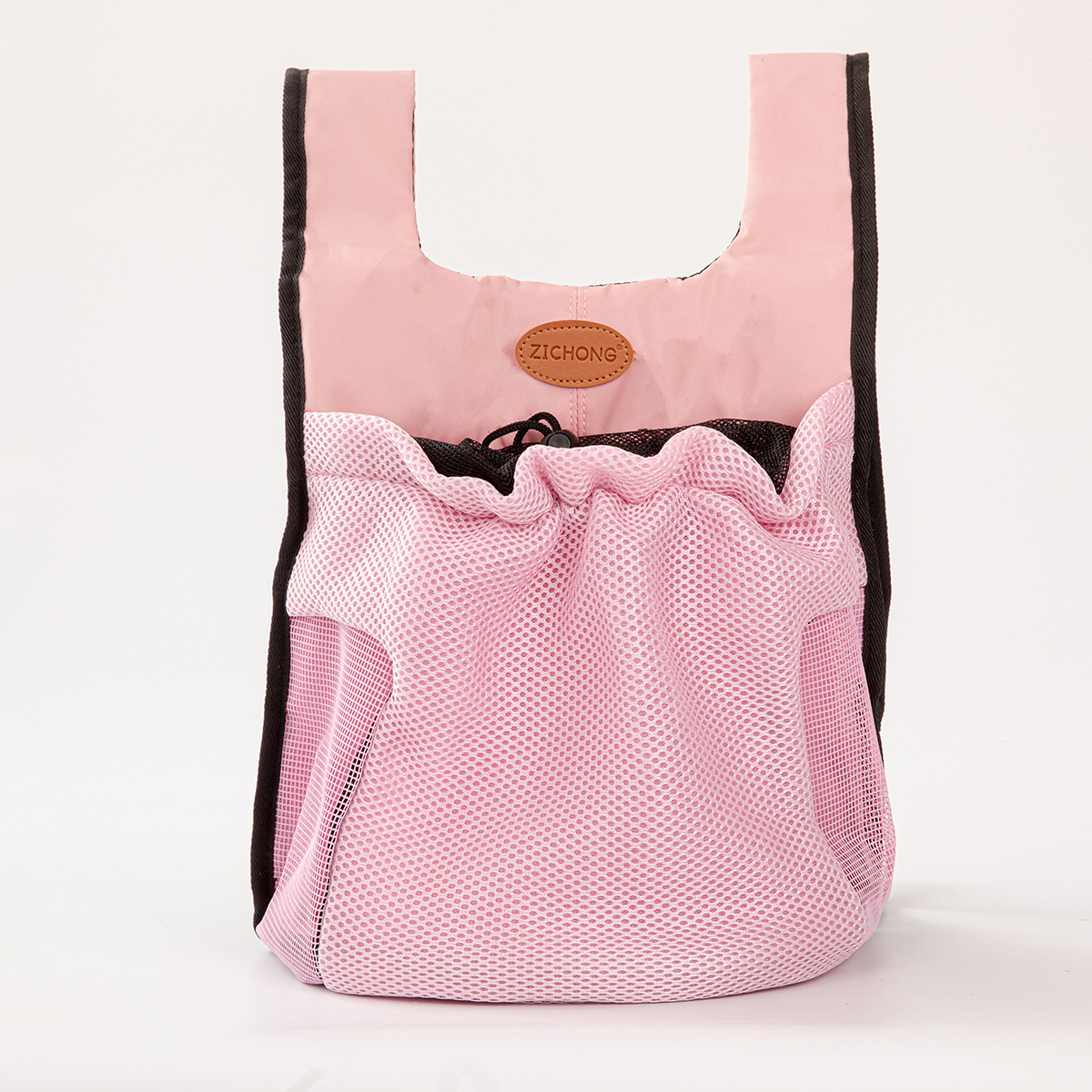 V888-ELOSUNG33821-202509011325-00 S Pink Hands-Free Pet Carrier Backpack for Small Dogs & Cats - Breathable Chest Pack for Outdoor Travel & Hiking - Image 1