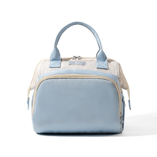 V888-ELOSUNG34358-202507071015-00 Blue Versatile 3-in-1 Nappy Bag | Convertible Backpack, Tote & Crossbody with Insulated Pockets - Image 1