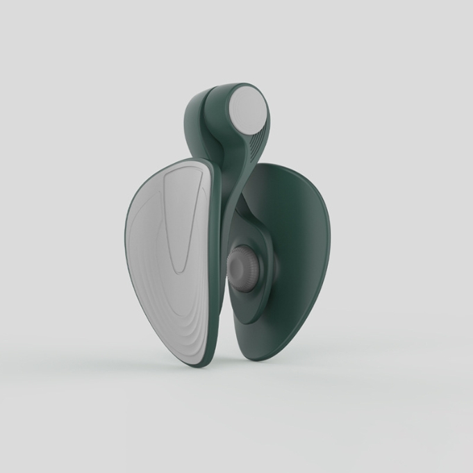 V888-ELOSUNG34445-202507151045-00 Dark Green Multi-functional Pelvic Floor Muscle Trainer - Postpartum Recovery and Leg Shaping Device - Image 1