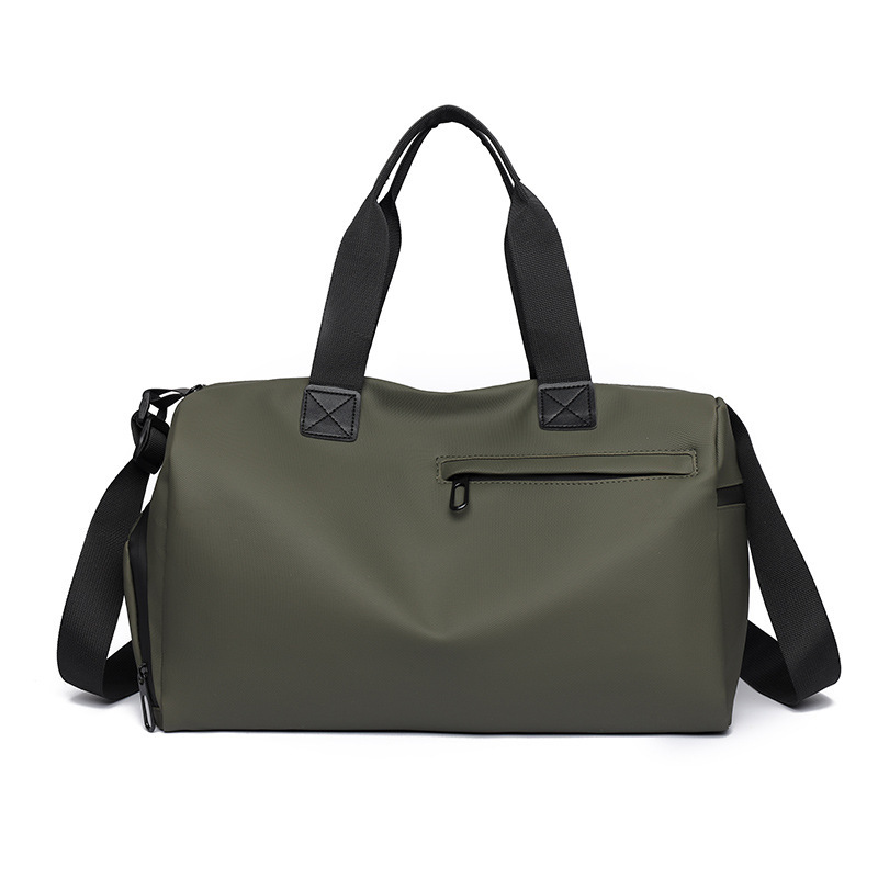 V888-ELOSUNG35499-202507021021-00 Large Capacity Travel Duffel Bag with Shoe Compartment & Wet Pocket - Multi-Purpose Gym & Weekend Bag(Green) - Image 1