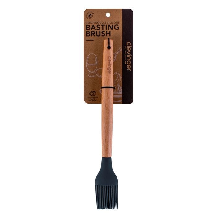 V915-KU0262-202509250910-00 Beechwood & silicone basting brush charcoal - Image 1