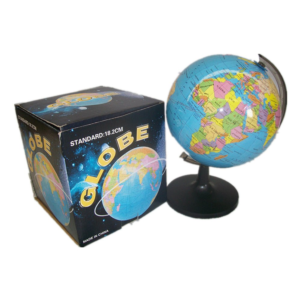 V922-AWD-C0831-WORGLOL-202508251215-00 World globe with stand Diameter 18.2cm - Image 1