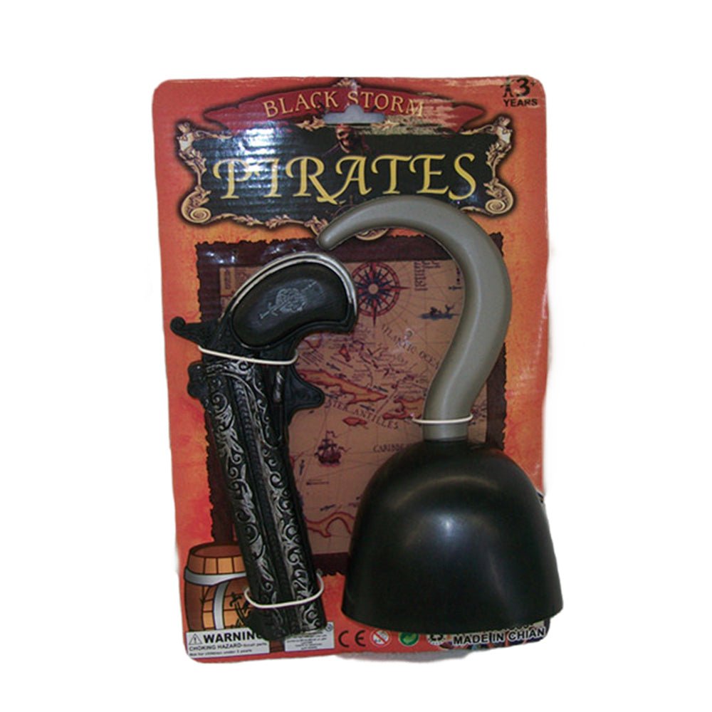 V922-AWD-C0941-PIRSML-202508251220-00 3X Pirate gun & hook set - Image 1