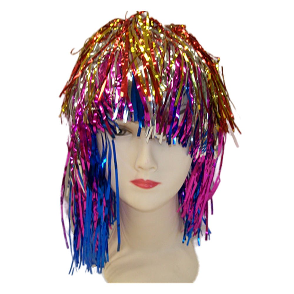 V922-AWD-C1233-TINWIG-202508251155-00 Tinsel wig-multi colours - Image 1