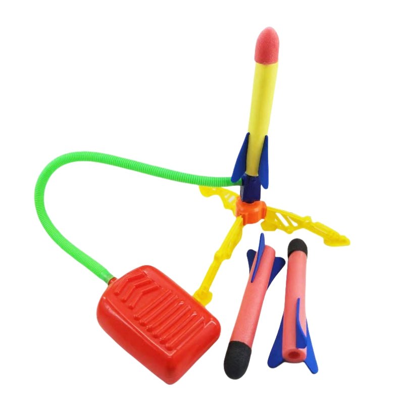 V922-AWD-E0213-SKYROC1-202508251220-00 Air Power Foam Rocket Shoot Up Stomp Launcher Kids Outdoor Activities Toys - Image 1