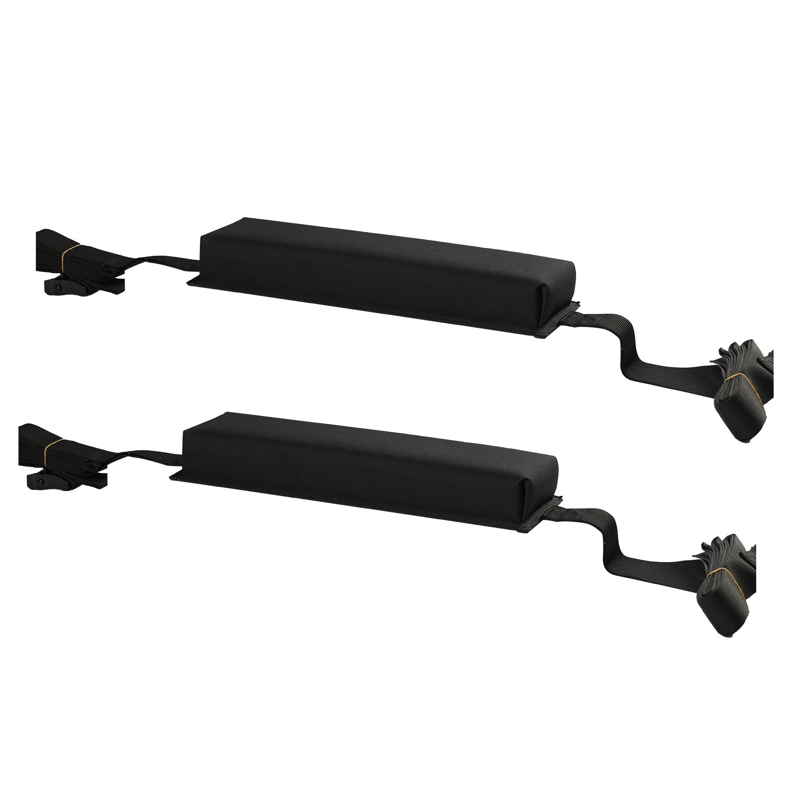 V952-CDXLJDWXHGJKOZKMCV0-202507141330-00 VEVOR Soft Roof Rack Pads 15.5in 176lbs Load Capacity for Kayak Canoe Surfboard - Image 1