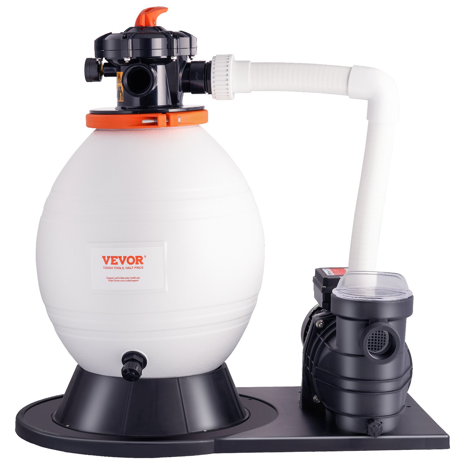 V952-MGYCSLBYCTFDGX0PTV3-202508011517-00 VEVOR Sand Filter Above Ground with 850W Pool Pump 18,000 L/H Flow 6-Way Valve - Image 1
