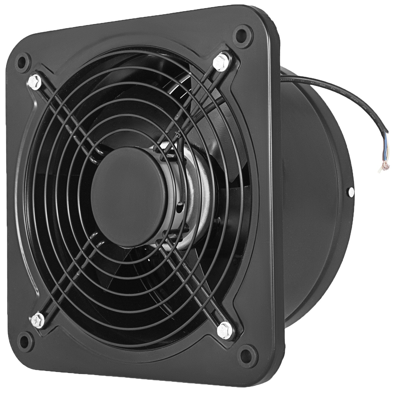 V952-PQFJYNF-250-2T001V7-202508012018-00 VEVOR Industrial Ventilation Extractor Metal Axial Exhaust Commercial 12 inch Air Blower Fan 250MM opening exhaust fan 2800 RPM Low Noise Stable Running - Image 1