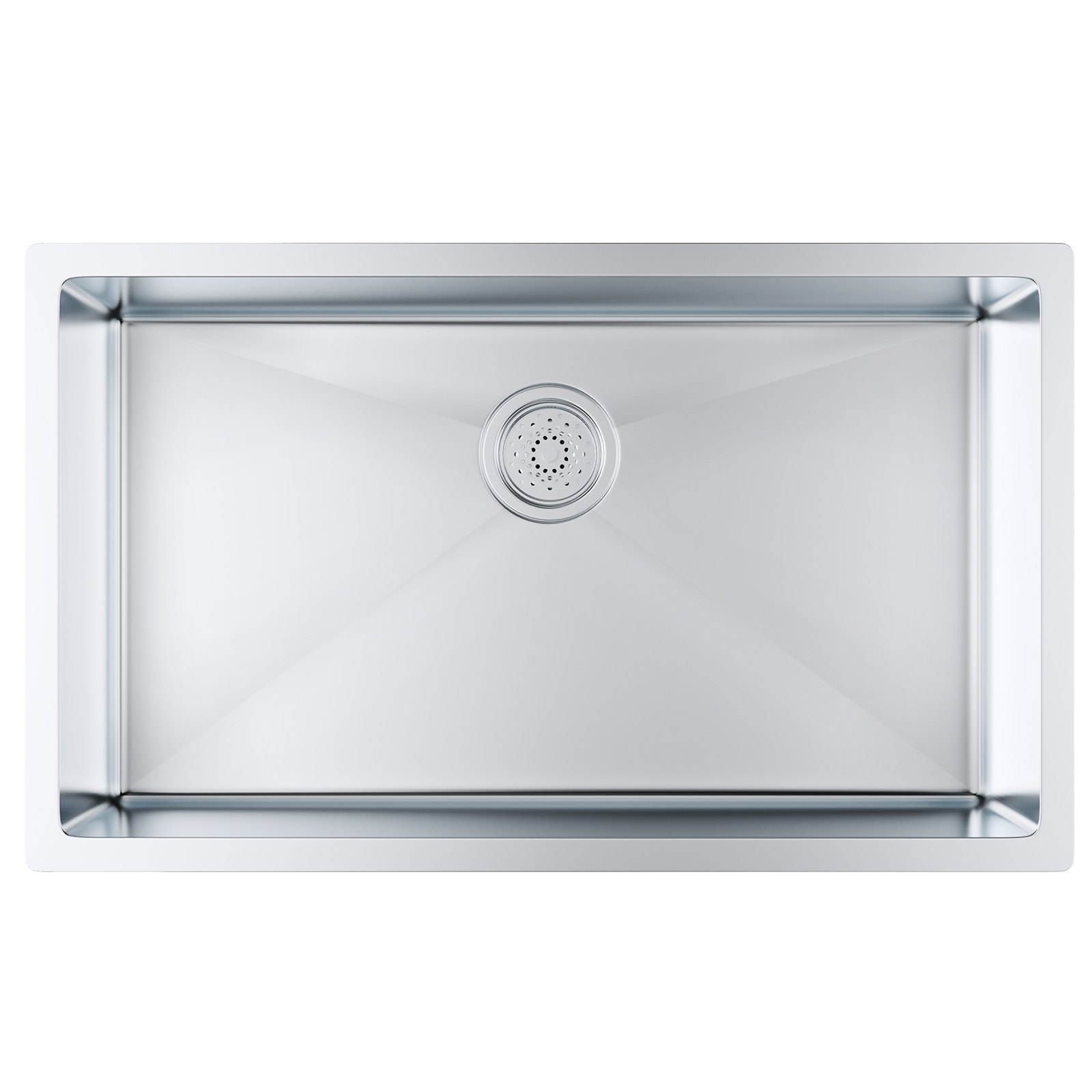 V952-QRSSCTXPDCY30ZB7SV0-202507141746-00 VEVOR Kitchen Sink, 304 Stainless Steel Drop-In Sinks, Undermount Single Bowl Basin with Accessories(Pack of 3), Household Dishwasher Sinks for Workstation, RV, Prep Kitchen, and Bar Sink, 30 inch - Image 1