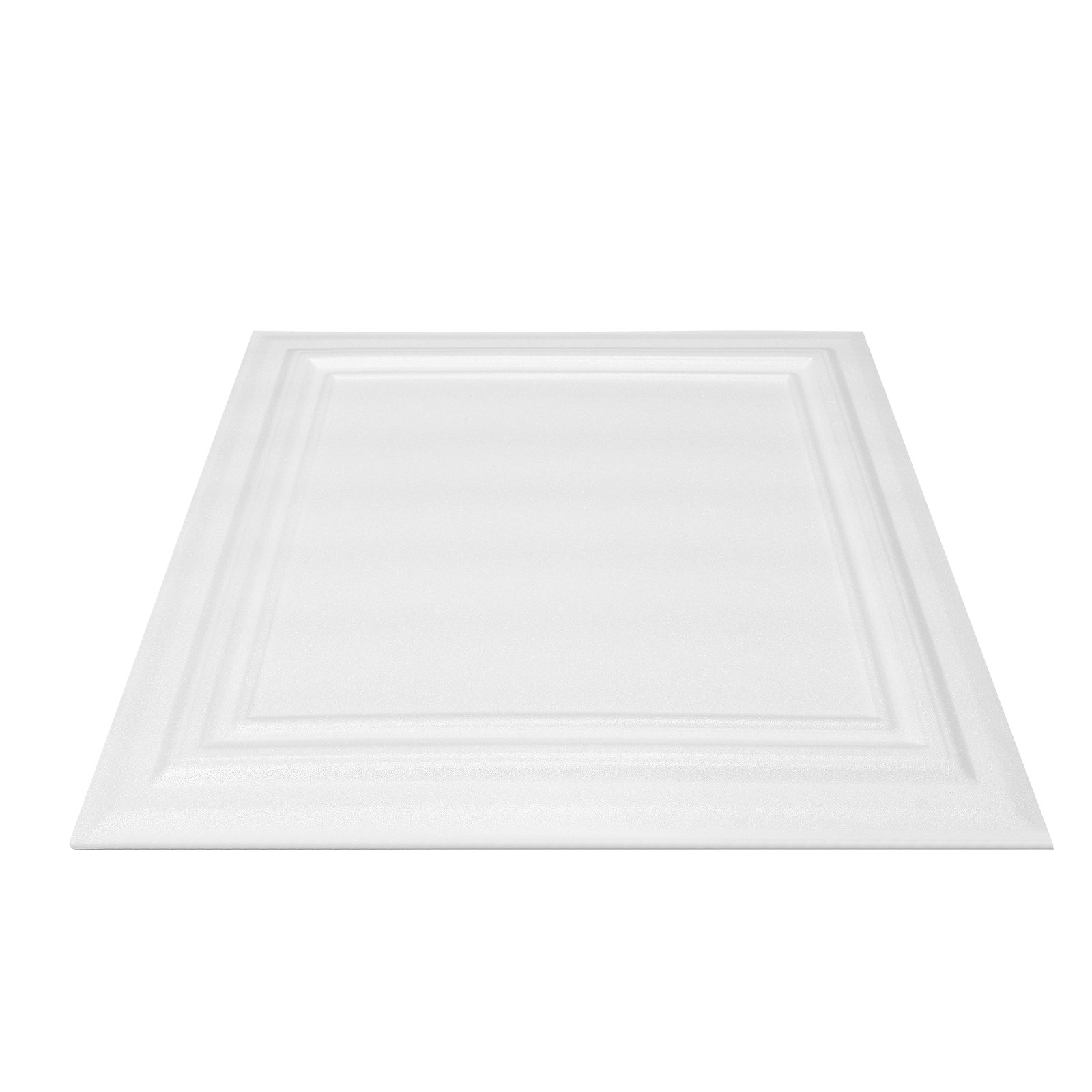 V952-THBZPSB48J5097TMWV0-202507141745-00 VEVOR Ceiling Tiles 48-Pack 20 x 20 in Polystyrene Easy Installation Glue-up - Image 1