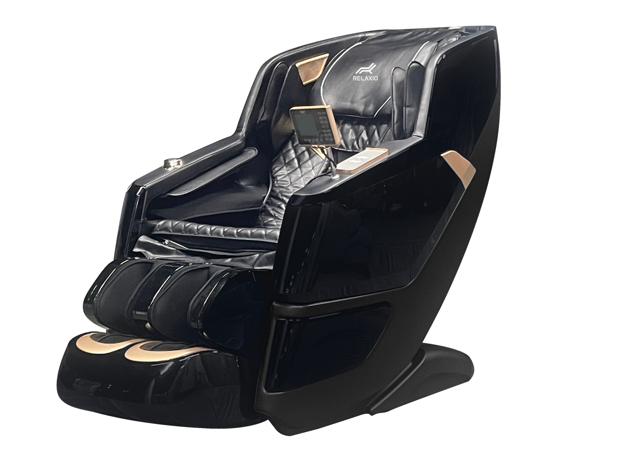 V957-SDHISN3562S22-202508201305-05 Recliner Full Body Zero Gravity Electrical Massage Chair - Black - Image 1