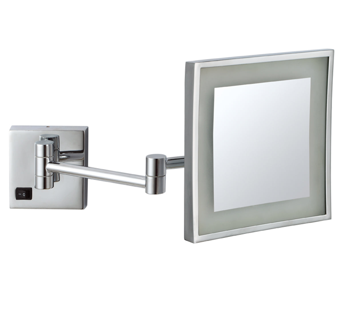 V959-DMMR0041-202507050210-00 3X LED Magnifying Mirror Wall Mount - Image 1