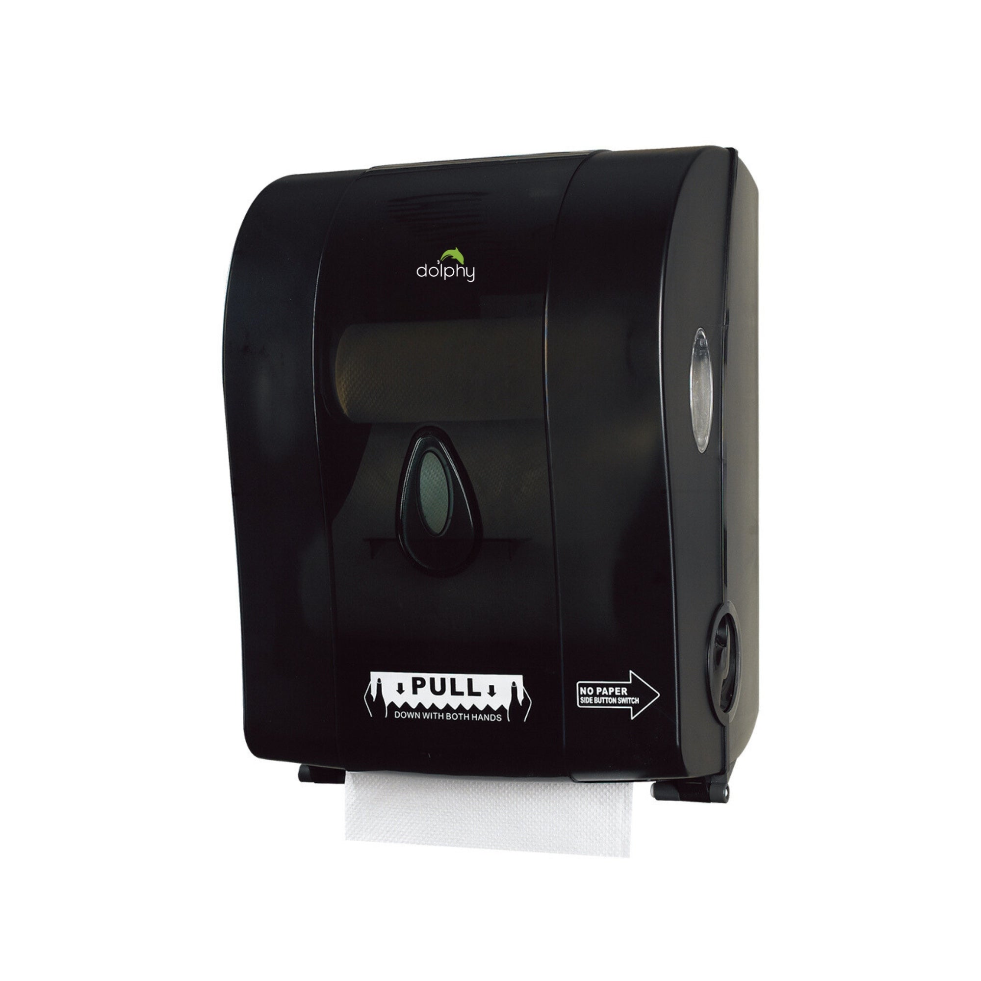 V959-DPDR0020-B-202507030945-00 Semi-Autocut Paper Towel Dispenser-Black - Image 1