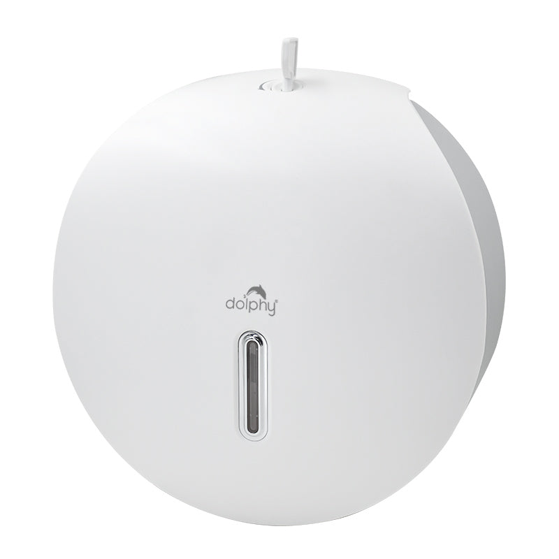 V959-DTPR0014-202507030930-00 PLAZA Jumbo Toilet Roll Dispenser - White - Image 1